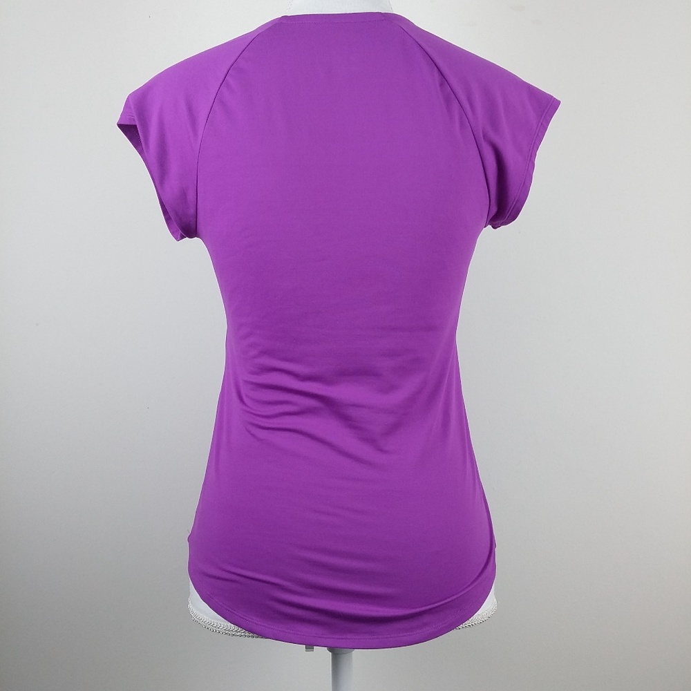 Nike Dri-Fit Fuchsia Pink Athletic Top Small - Picture 3 of 7
